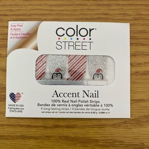 Accent Nails Christmas Penguin